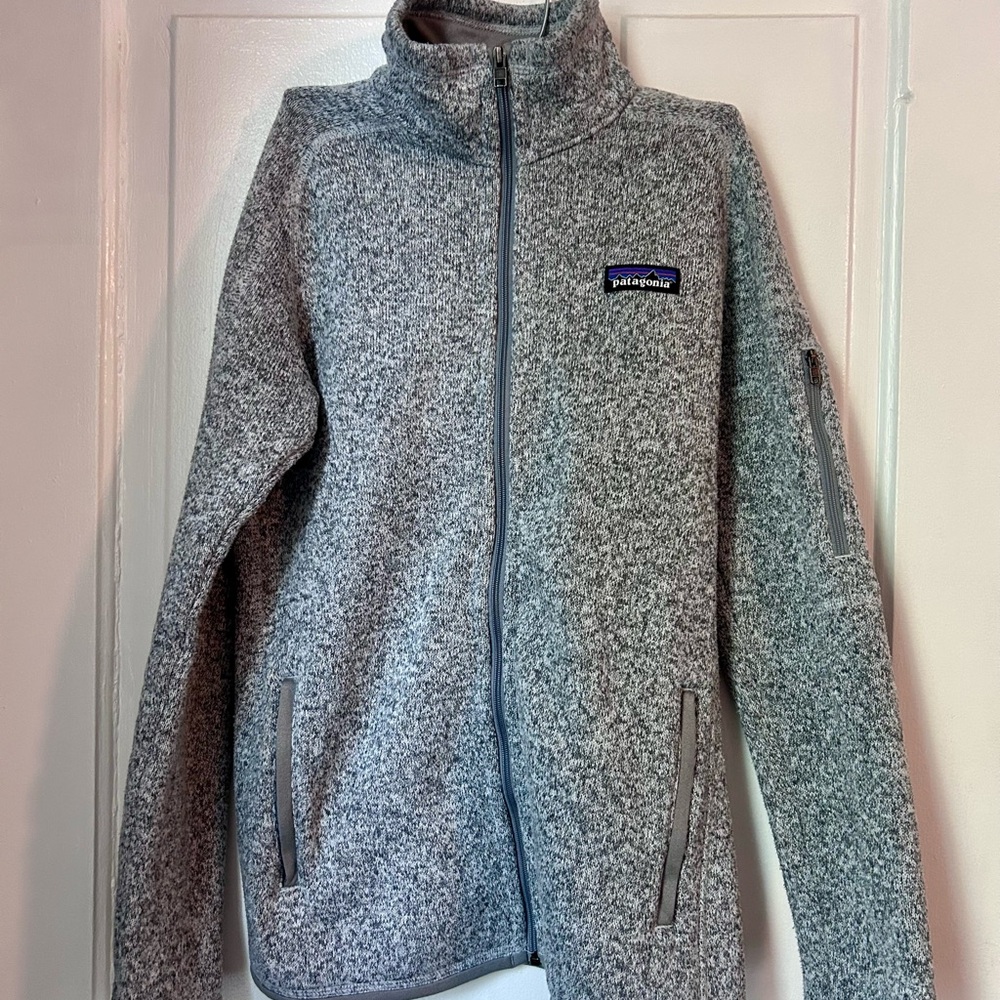 Women’s XS Patagonia Gray Better Sweater Full-Zip Jacket